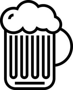 Pint Of Beer Sketch Drawing Svg, Free Vectors File